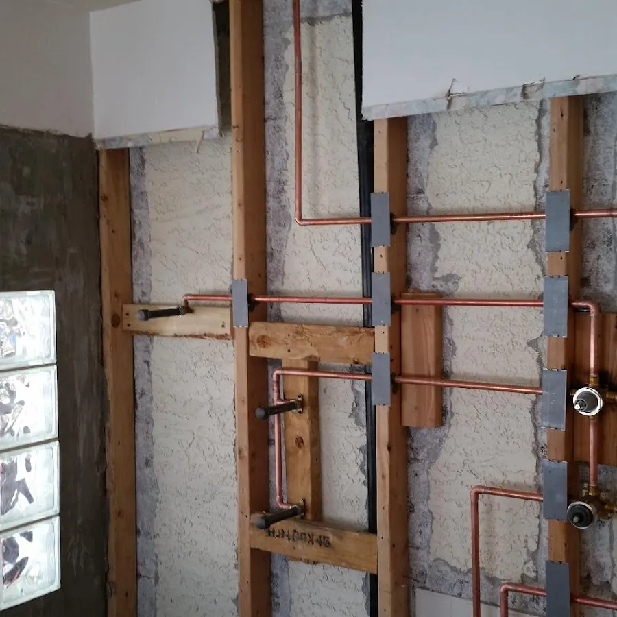 Copper pipe installation for Burst Pipe Repair in Rocky River